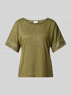 Vila T-shirt van gehaakt kant model 'NULAN'