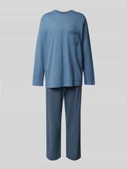 Schiesser Pyjama met borstzak