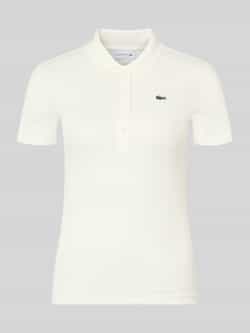 Slim fit poloshirt van puur katoen