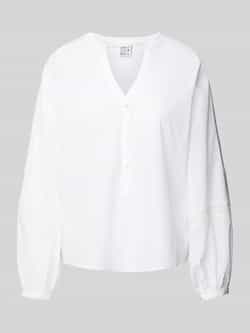 Emily Van den Bergh Blouse met korte knoopsluiting
