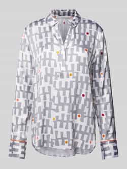 Herzensangelegenheit Overhemdblouse met V-hals