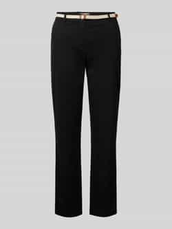 Christian Berg Woman Casual fit chino met riem