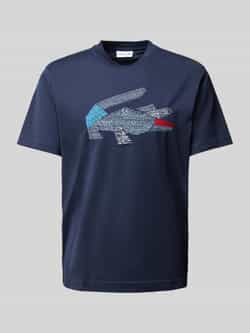 Lacoste T-shirt met labelstitching