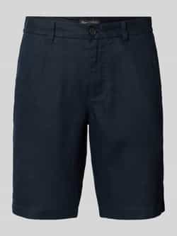 Marc O'Polo Regular fit korte broek van puur linnen model 'RESO JOGGER'