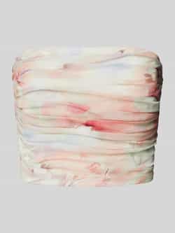 Jake*s Cocktail Korte bandeau-top met plooien