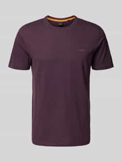 Boss Orange T-shirt met labelprint model 'Tegood'