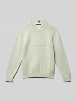 Tommy Hilfiger Teens Regular fit gebreide pullover van puur katoen model 'TOMMY'