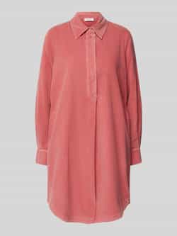 s.Oliver RED LABEL Relaxed fit overhemdjurk van fijne corduroy met steekzakken opzij