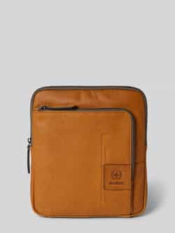 Strellson Leren rugzak met label in reliëf model 'HYDE PARK'