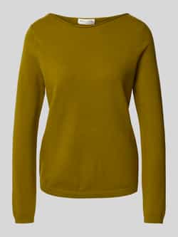 Marc O'Polo Regular fit gebreide pullover met scheerwol