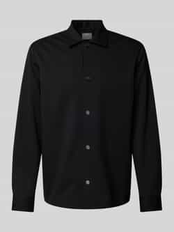 CK Calvin Klein Regular fit overhemdjack met kentkraag