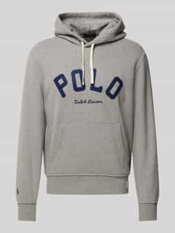 Ralph Lauren Grijze Katoenen Hoodie met Logo Gray Heren