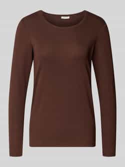 Tom Tailor Regular fit shirt met lange mouwen van katoenmix