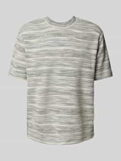 MCNEAL T-shirt met structuurmotief