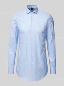 Boss Slim fit zakelijk overhemd met extra lange mouwen model 'Hank'