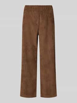 MAC Korte corduroy broek met elastische band model 'CHIARA'