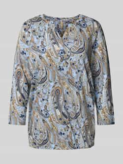 Soyaconcept T-shirt met 3 4-mouwen model 'Felicity'
