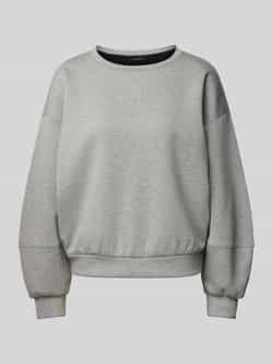 Opus Sweatshirt met extra brede schouders model 'Gugi'