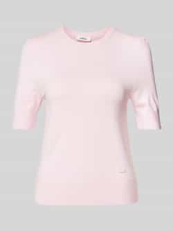 s.Oliver RED LABEL Slim fit gebreide trui van viscosemix