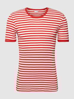 Schiesser T-shirt met ribstructuur model 'Fried'