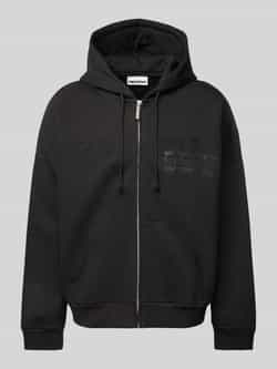 REVIEW Oversized sweatjack met labelstitching