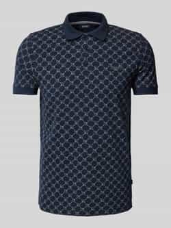 JOOP! Collection Regular fit poloshirt met labelstitching model 'Paigam'