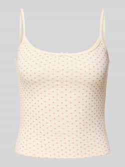 Review Top met bandjes en strikdetail