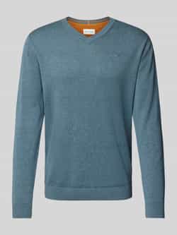 Tom Tailor Regular fit gebreide pullover van zuiver katoen