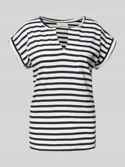 FREE QUENT T-shirt met V-hals model 'Viva'