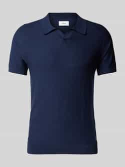 S.Oliver RED LABEL Regular fit poloshirt met structuur van vlamgaren