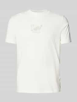 Blend T-shirt met labelstitching model 'JALLE'