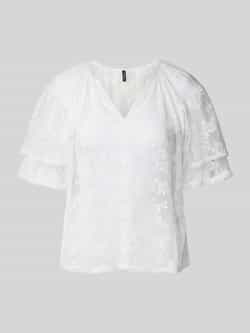 Vero Moda Loose fit T-shirt van kant model 'CELINE'