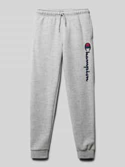 Champion Junior Grijs Geborduurde Logo Broek Gray Heren