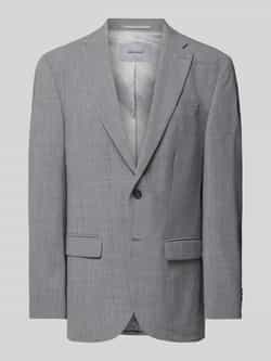 Pierre Cardin 2-knoops colbert met paspelzak op de borst model 'Grant'