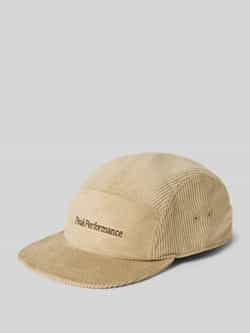 Peak Performance Baseballpet met labelstitching