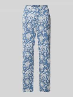 Christian Berg Woman Relaxed fit pyjamabroek met all-over bloemenprint