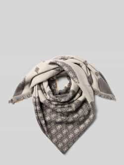 Guess Sjaal met all-over logostitching model 'Kefiah'