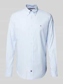 Tommy Hilfiger Slim fit zakelijk overhemd met button-downkraag model 'Henry'