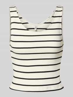 Only Slim fit tanktop in riblook model 'NESSA'