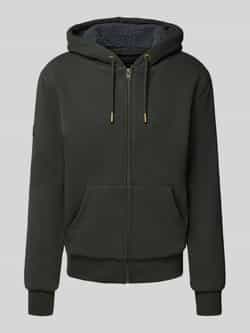 Superdry Sweatjack met capuchon en kangoeroezak