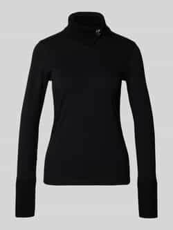 Marc Cain Shirt met lange mouwen en col
