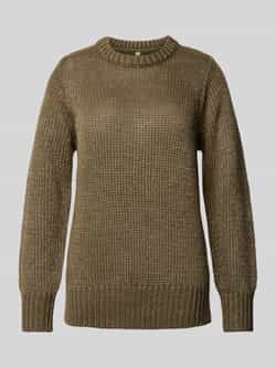 Soyaconcept Gebreide pullover met effectgaren model 'NALIKKA'