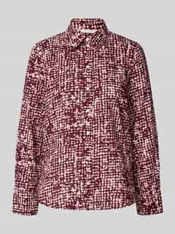 Tom Tailor Regular fit overhemdblouse van een mix van katoen en modal