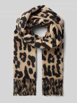 Kurt Beines Sjaal met franjes model 'XXL Leo'