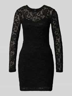 Only Getailleerde mini-jurk met kantdetail model 'BLAISE'
