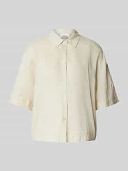 s.Oliver RED LABEL Regular fit blouse van puur linnen