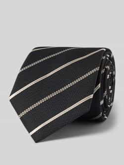 Boss Stropdas van zijdemix (7 5 cm)