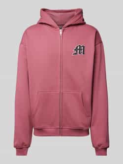 Multiply Apparel Oversized sweatjack met labelprint