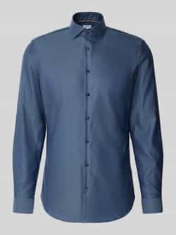 Jake*s Slim fit zakelijk overhemd van premium kwaliteit