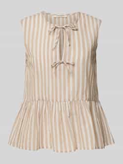 Scotch & Soda Regular fit blousetop met druppelvormige hals